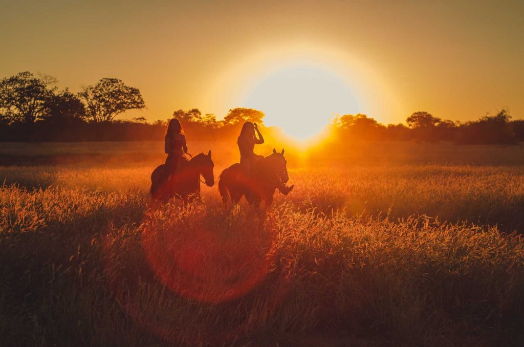 Enjoy the multitude of benefits that come from being on a horseback trek