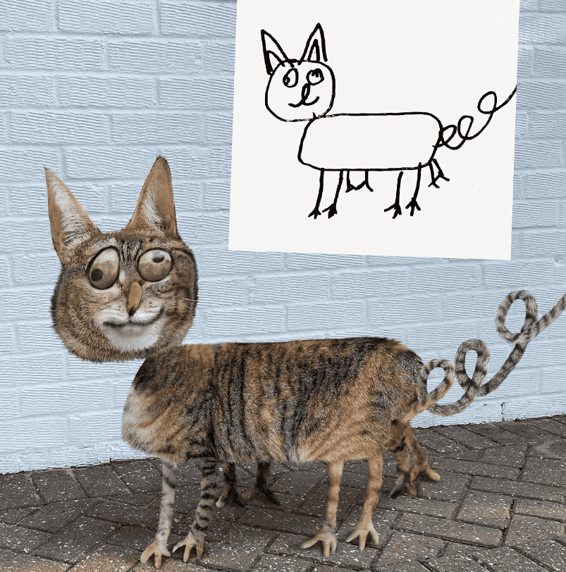 10 Hilarious Animal Drawings Recreated - AnimalsAroundTheGlobe