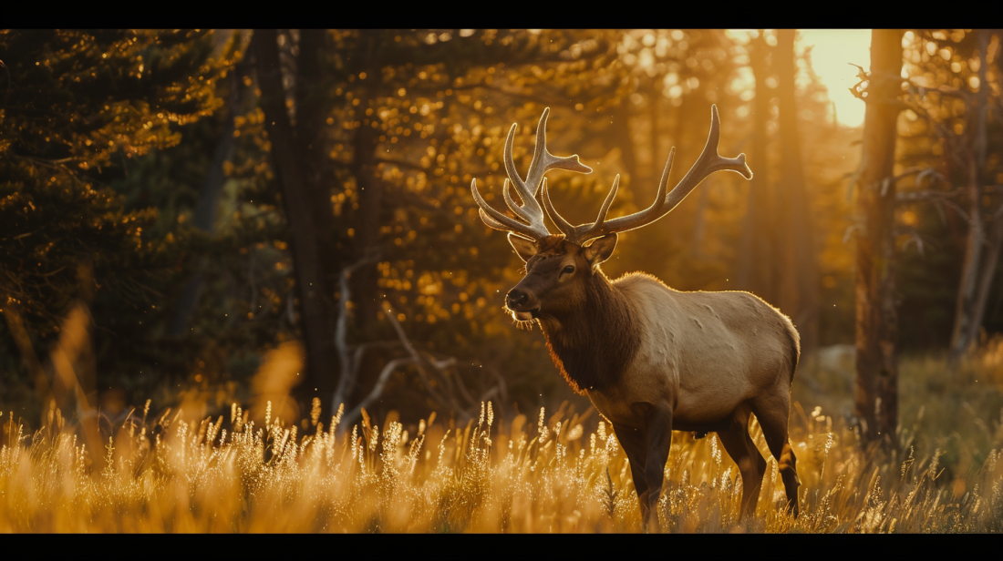 Elk in Autumn by Animals Around the Globe